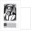 Portrait of Gerard Mercator engraved by Nicolas II de Larmessin by French School