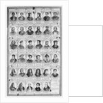 A Kings of England Jigsaw from William I to William IV by English School