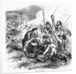 Death of Dundee in 1675 by English School