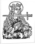 St. Lucy from 'Liber Chronicarum' by Hartmann Schedel by German School