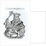 St. Charles from 'Liber Chronicarum' by Hartmann Schedel 1493 by German School