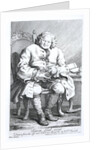 Portrait of Simon Fraser, Lord Lovat 25 August 1746 by William Hogarth