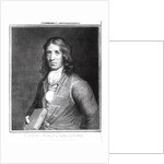 Portrait of Captain William Dampier engraved by Sherwin by English School
