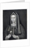 Portrait of Elizabeth of York by William the Younger Holl