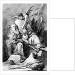 St. Anthony Abbot enduring the temptations of the Devil by Giovanni Battista Tiepolo