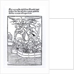 Scene from 'The Navigation of St. Brendan' by German School