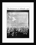 The Declaration of Arbroath, 6 April 1320 by Scottish School