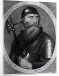 Portrait of King Robert I of Scotland engraved by E.Harding, 1 November 1797 by I Herbert (after)