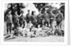 Group portrait of the 'London Mounted Army Service Corp' by English Photographer