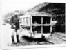 Ambulance Car on One of the Light Railways at Verdun, c.1916 by Anonymous
