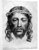 The Head of Christ, 1735 by Claude Mellan