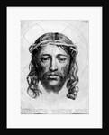 The Head of Christ, 1735 by Claude Mellan