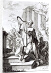 King David Playing the Lyre by Giuseppe Camerata (after)