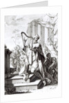 King David Playing the Lyre by Giuseppe Camerata (after)