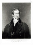 Portrait of Sir Robert Peel engraved by C. Turner by Thomas (after) Lawrence