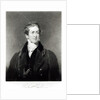 Portrait of Sir Robert Peel engraved by C. Turner by Thomas (after) Lawrence