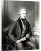 Portrait of Sir Robert Peel by English School
