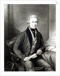Portrait of Sir Robert Peel by English School