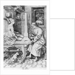 Positive Organ by Israhel van the younger Meckenem