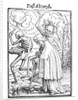 Death and the Old Woman by Hans Holbein the Younger