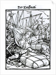 Death and the Merchant by Hans Holbein the Younger