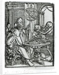 Death and the Astronomer by Hans Holbein the Younger