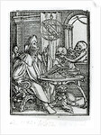 Death and the Astronomer by Hans Holbein the Younger