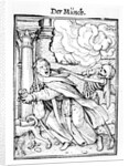 Death and the Mendicant Friar by Hans (after) Holbein the Younger