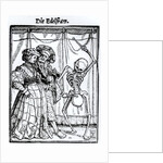 Death and the Noblewoman by Hans Holbein the Younger