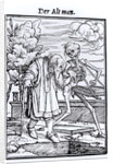 Death and the Old Man by Hans Holbein the Younger