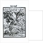 Death and the Count by Hans Holbein the Younger