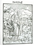 Death and the Bishop by Hans Holbein the Younger