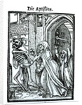 Death and the Abbotess by Hans Holbein the Younger