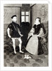 Portrait of Philip II of Spain and Queen Mary I engraved by Joseph Brown, 1812 by George Perfect Harding