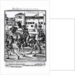 Francisco Alvarez on horseback by Spanish School