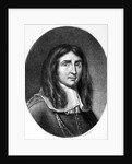 Portrait of Richard Cromwell engraved by Richard Earlom from 'Illustrious Characters in British History' by English School