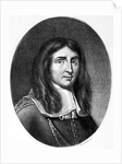 Portrait of Richard Cromwell engraved by Richard Earlom from 'Illustrious Characters in British History' by English School