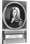 Portrait of John Blow by English School
