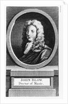 Portrait of John Blow by English School