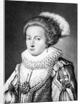 Elizabeth Stuart, Queen of Bohemia illustration from 'Portraits of Characters Illustrious in British History' by English School