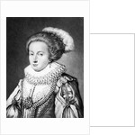 Elizabeth Stuart, Queen of Bohemia illustration from 'Portraits of Characters Illustrious in British History' by English School