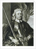 Oliver Cromwell illustration from 'Portraits of Characters Illustrious in British History' by English School