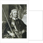 Oliver Cromwell illustration from 'Portraits of Characters Illustrious in British History' by English School