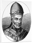 Portrait of Pope Honorius III by English School