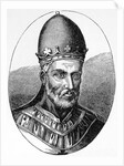 Portrait of Pope Honorius III by English School