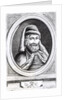 Portrait of William Caxton and his Printer's mark by English School