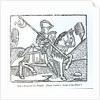A Knight, from Caxton's 'Game of the Chess' by English School