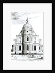 The East Prospect of St. Paul's Cathedral by English School