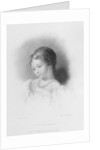 Portrait of Augusta Ada Byron engraved by W. H. Mote by Frank (after) Stone