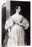 Portrait of Augusta Ada Byron Countess of Lovelace by English School